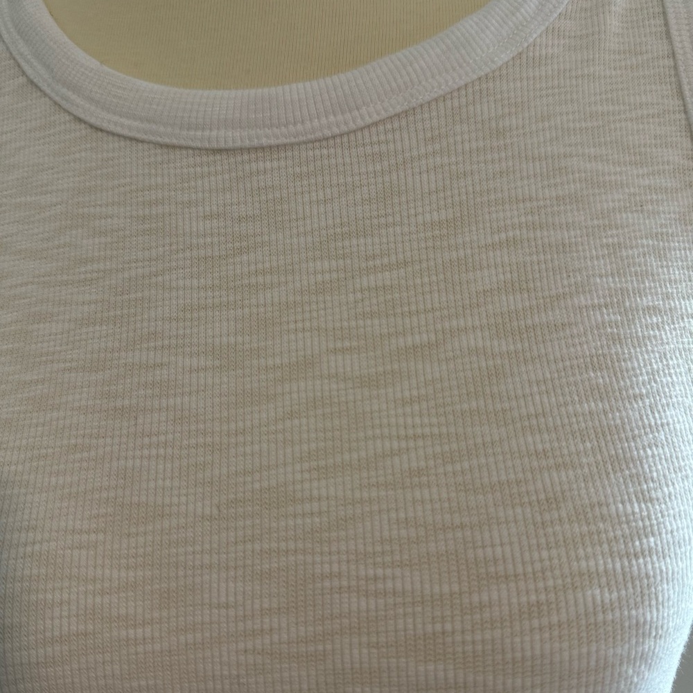 Vuori White High-Neck Ribbed Tank - Picture 8 of 8